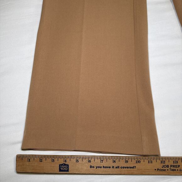 Lane Bryant Stretch Wide Leg Trousers High Rise Tan Pants Womens Plus Sz 20 EUC - Picture 9 of 11
